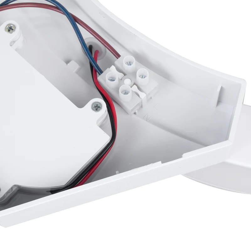 Maclean LED Motion Sensor Light, PIR sensor, white, 10W, IP54, 800 lm, MCE290 W, 4 pieces