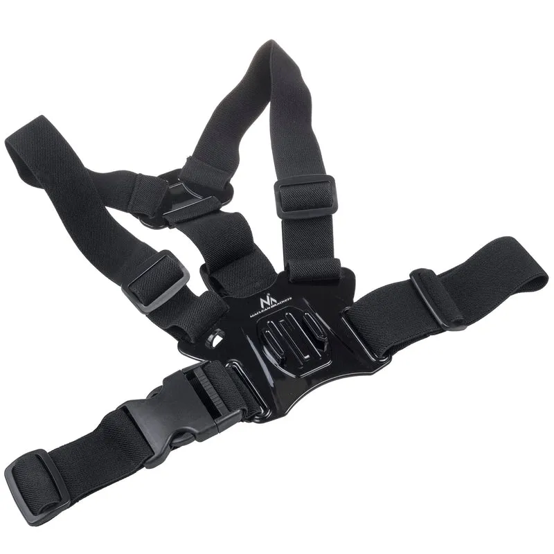 Backpack with LED signal light, remote control, water resistance: remote control IPx5, backpack IPX2 + sports shoulder straps for Maclean MC-445 phone