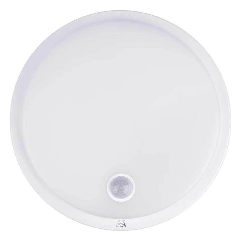 Maclean LED lamp with motion sensor, PIR sensor, white, 10W, IP65, 1000lm, neutral color, MCE525 W