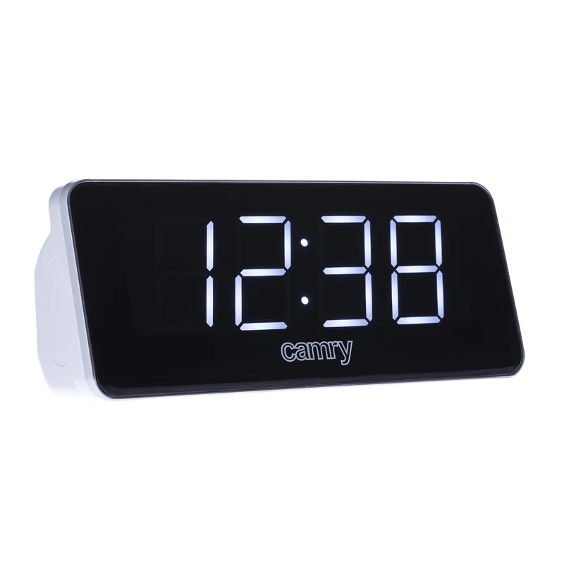 Camry CR 1156 radio alarm clock AM and FM frequency LED display