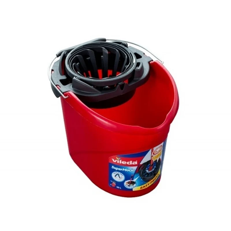 Vileda 128767 Vileda Supermocio Mop Bucket Squeezer Handle Classic Original Durable