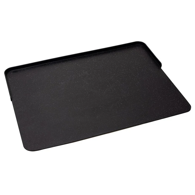 Practic kitchen stool, silicone, 52.5 x 40.5 cm, cosmos black color, FLEXI L
