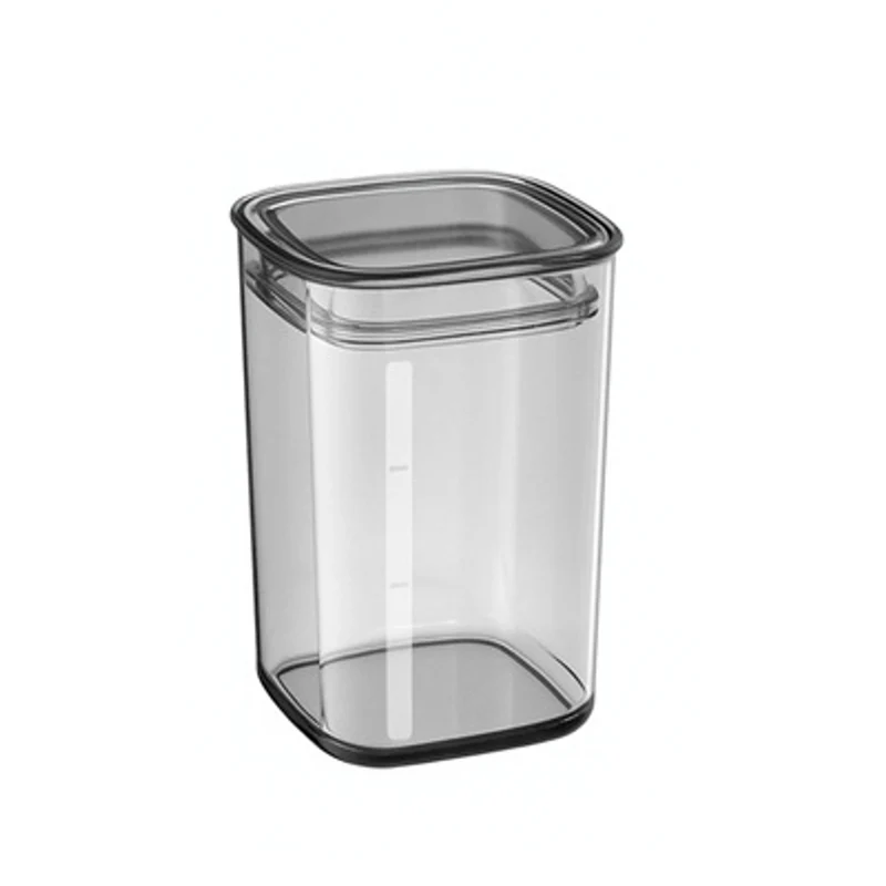 Practic kitchen container, for loose products, capacity 0.9L, lid with seal
