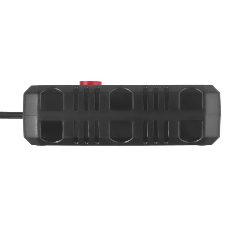 Maclean power strip, extender 2 sockets + 3xUSB, 110-240V AC 50/60Hz, 2.1A max 2500W, 1.5m, black, MCE387 B
