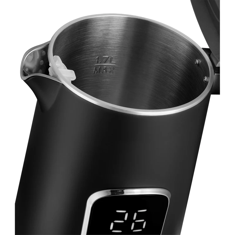 Concept electric kettle, 1.7L, temperature control, LED display, Cool touch surface, water level indicator, RK3385