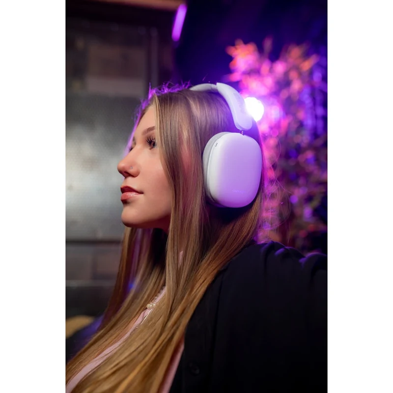 Concept SoundJoy wireless in-ear headphones, up to 70 hours playback time, Bluetooth 5.4, fast charging, active noise cancellation up to 33dB, white, HS4061
