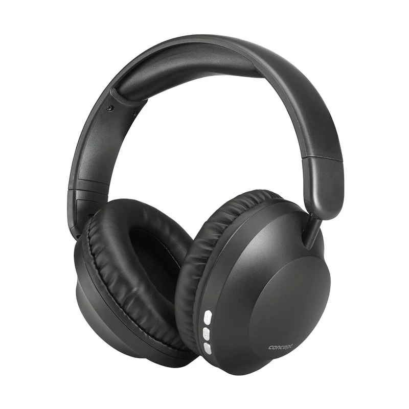 Concept SoundJoy wireless in-ear headphones, up to 45 hours playback time, Bluetooth 6.0, fast charging, active noise cancellation up to 18dB, black, HS4080