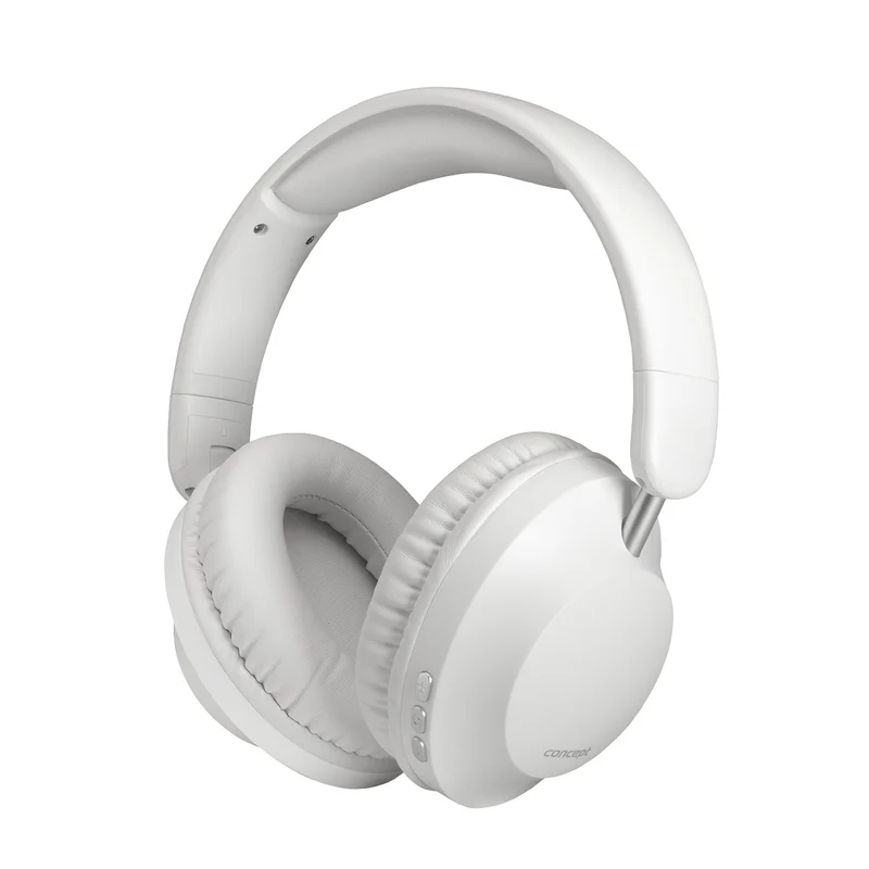 Concept SoundJoy wireless in-ear headphones, up to 45 hours playback time, Bluetooth 6.0, fast charging, active noise cancellation up to 18dB, white, HS4081