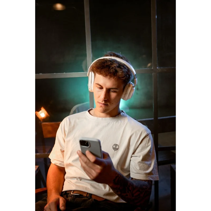 Concept SoundJoy wireless in-ear headphones, up to 45 hours playback time, Bluetooth 6.0, fast charging, active noise cancellation up to 18dB, white, HS4081