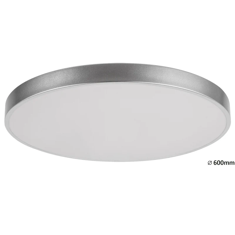 Ceiling Round LED Lamp Light 60W Modern Adjustable Colour Temperature Metal Frame