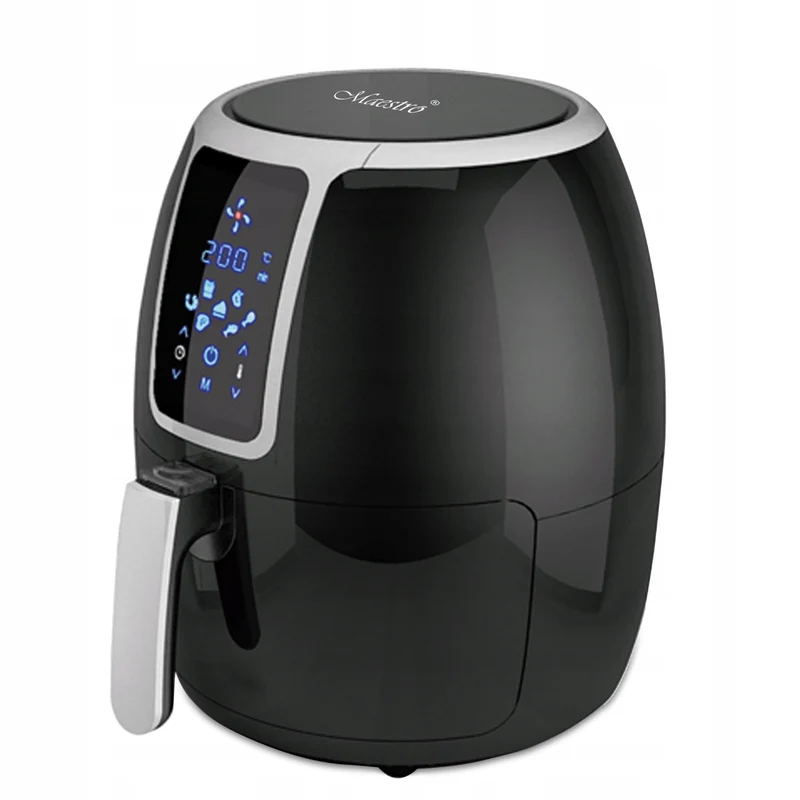 Maestro greaseless fryer, 1500W, 3.7L, black, MR-756