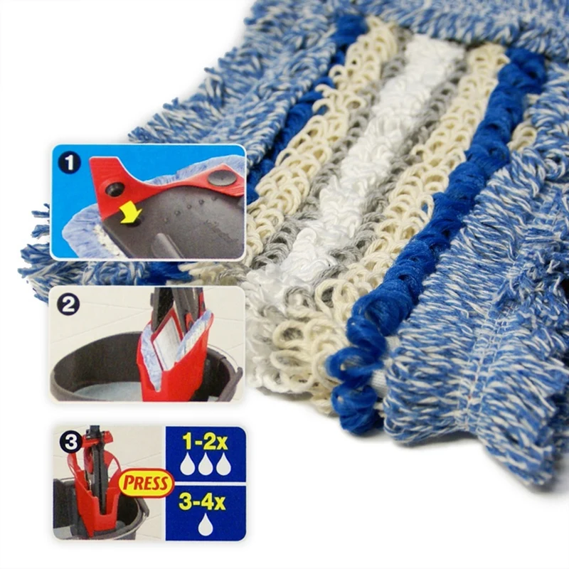 Vileda mop pad for cleaning tiles and PVC, Ultramax Tiles Care