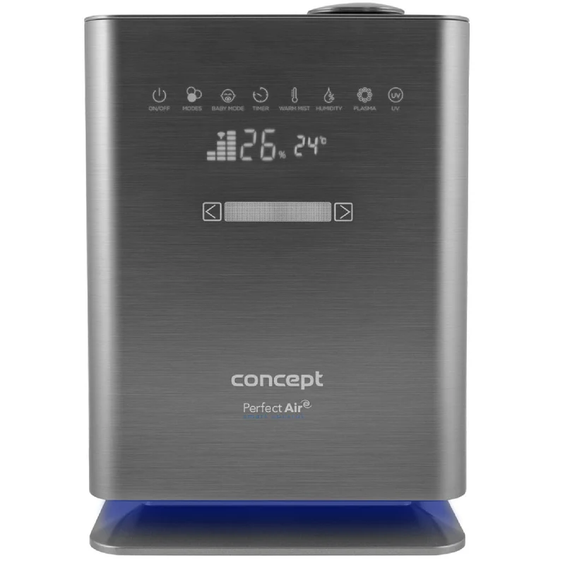 CONCEPT ZV2021 Humidifier Perfect Air Wifi Remote Aromatherapy Timer UV UVC LED Display