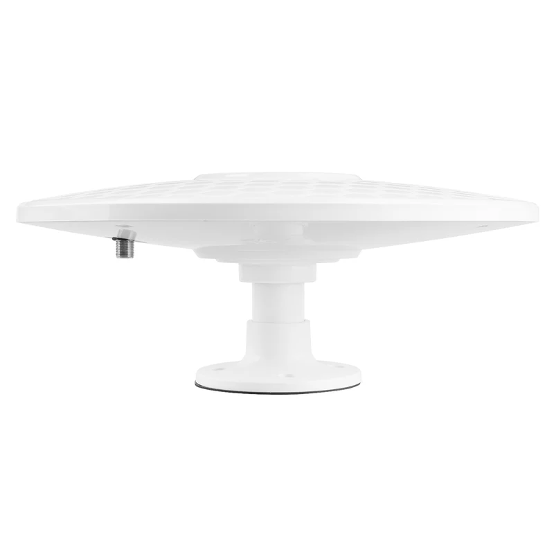 Maclean DVB-T/T2 HEVC omni-directional antenna, active, camper, central cable mount, MCTV-104