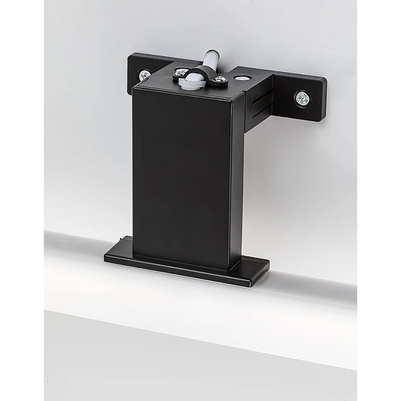 Rabalux bathroom lamp, power 9W, natural white 4000K, IP44. black, Oliro