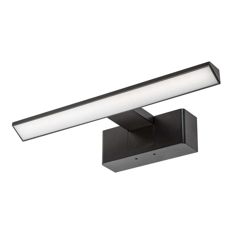 Rabalux bathroom lamp, 6W power, 4000K natural white, IP44. black, Loric