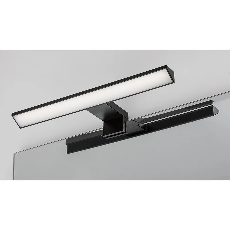 Rabalux bathroom lamp, 6W power, 4000K natural white, IP44. black, Loric