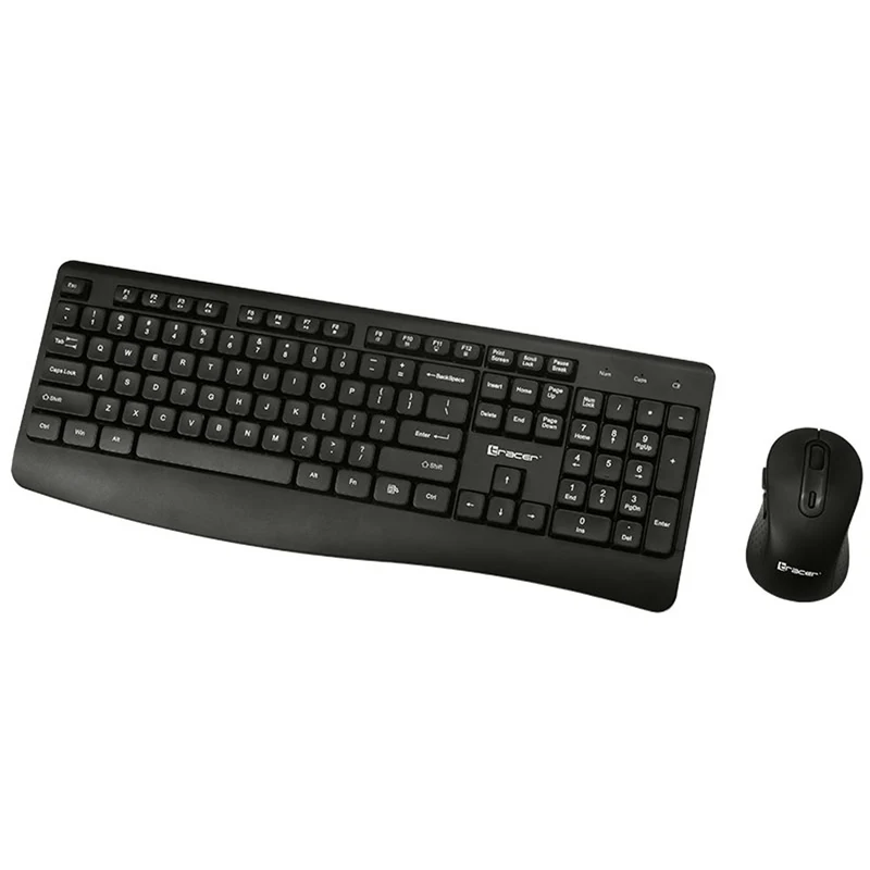 Tracer keyboard + mouse set, wireless, optical sensor, membrane keyboard, BARTIX II RF NANO