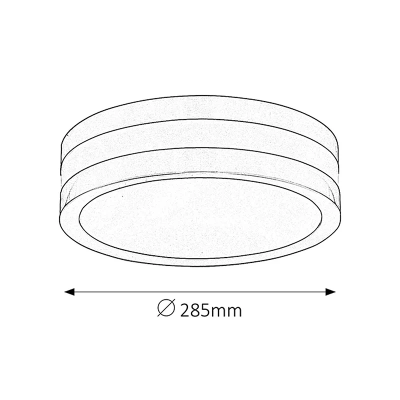 Rabalux stuttgart outdoor ceiling lamp 8684 - anthracite color