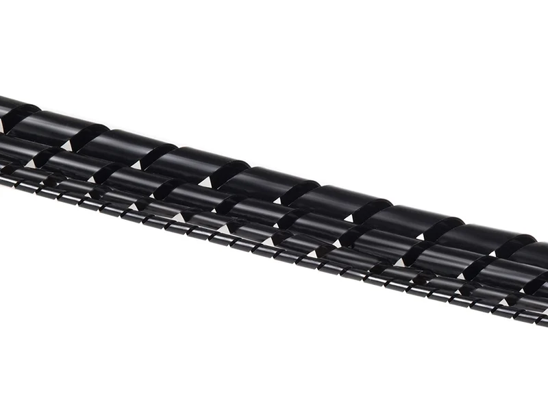 Cover mask for Maclean MCTV-684 B (5 * 6mm) 3m cables black spiral