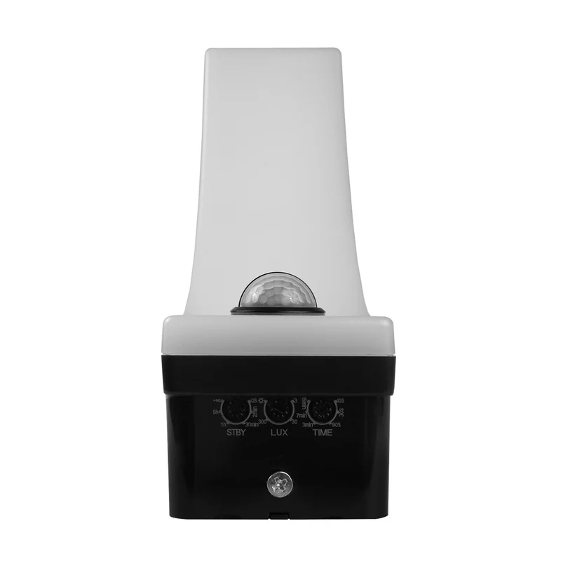 Maclean motion sensor LED lamp, PIR motion sensor, black, 20W, IP65, 2000lm, neutral white (4000K) MCE512 B, 4 pieces