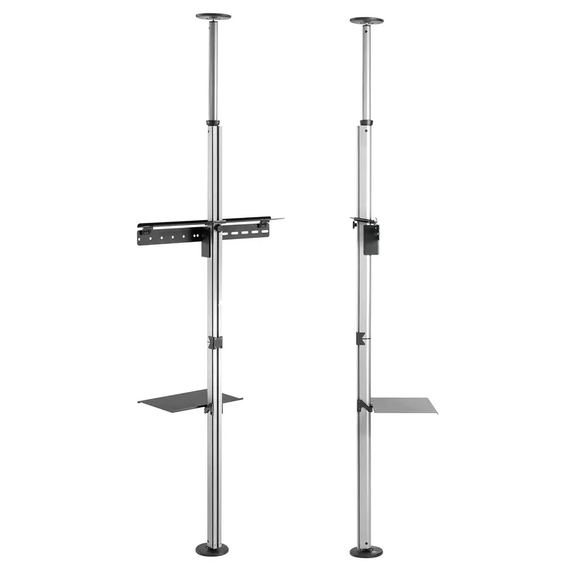 Maclean MC-791N Telescopic TV Bracket Ceiling & Floor Mount Universal Holde 37 "- 70" 30 kg QLED OLED LED LCD DVD