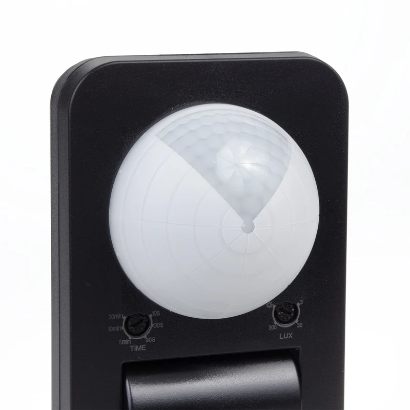 Maclean PIR motion sensor, infrared, IP65, max 2000W, black, MCE243 B, 2 pieces