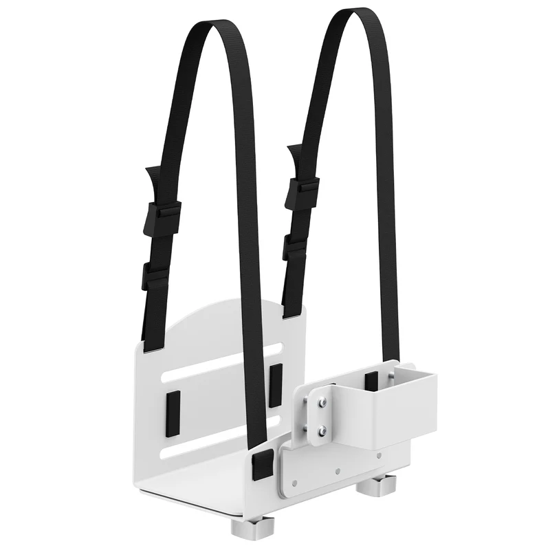 Maclean CPU computer mount, 122-212mm range, 10kg max load, white, MC-116 W