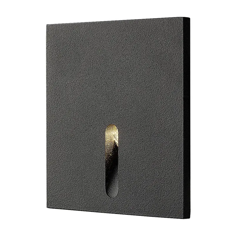 Rabalux stair light, LED 3W, warm white color, black color, Boven