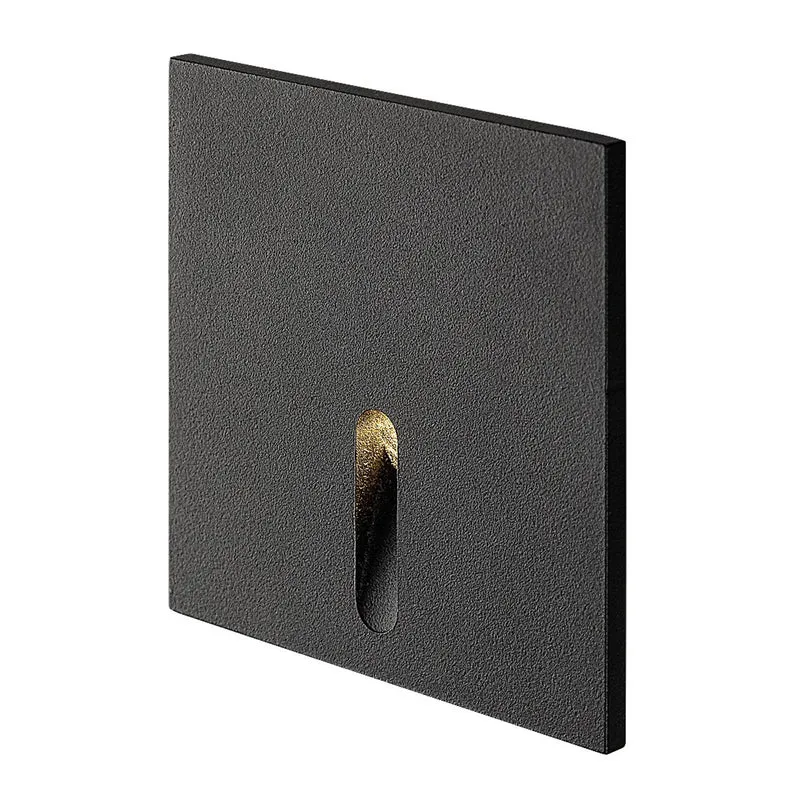 Rabalux stair light, LED 3W, warm white color, black color, Boven