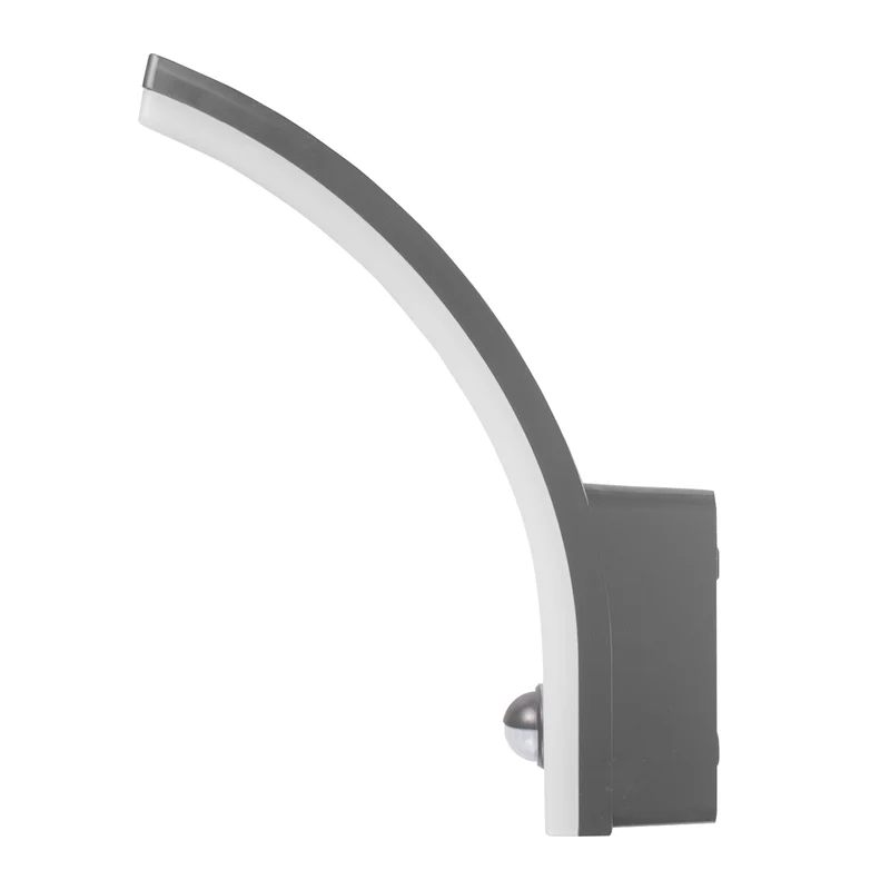Maclean motion sensor LED lamp, PIR motion sensor, grey, 20W, IP65, 2000lm, neutral white (4000K) MCE512 GR, 4 pieces