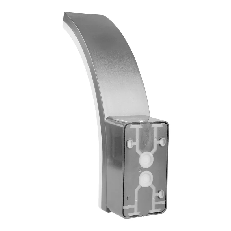 Maclean motion sensor LED lamp, PIR motion sensor, grey, 20W, IP65, 2000lm, neutral white (4000K) MCE512 GR, 4 pieces