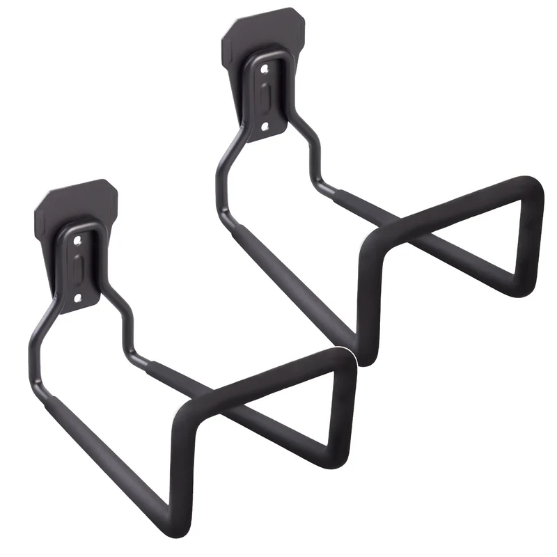Maclean garage wall mount, for tires, garden tools, ladder, hoses, bicycles, steel, max load 35kg, MC-441, 2 pieces