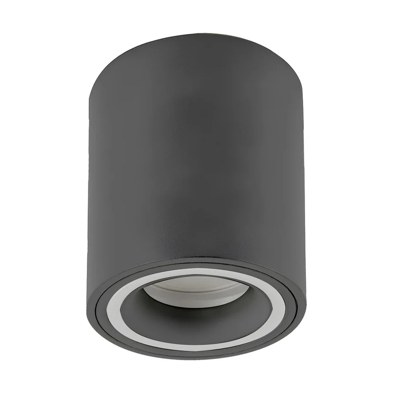 Rabalux ceiling luminaire, GU10 socket, max 25W, grey, Cobald