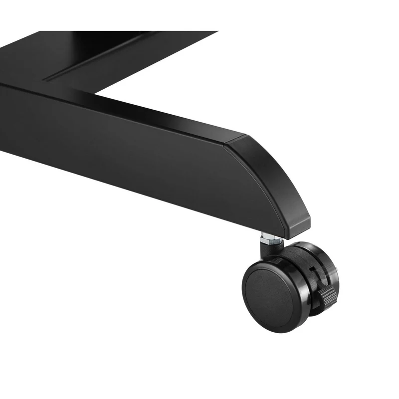 MacleanMC-892B Laptop Desk Stand Sit Height Adjustable Pedal Tiltable Universal Ergonomic Portable
