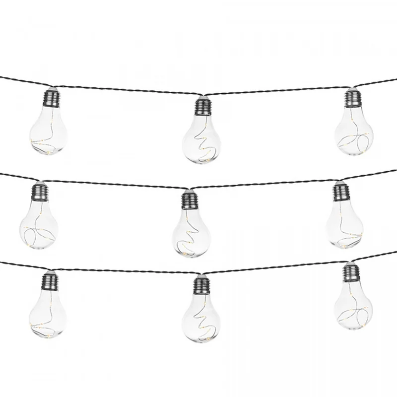 Tracer 50 LED 10 Bulbs TRAOSW46829 D Solar Garden Patio Balcony Garland Decoration Solar Powered Weather Resistant