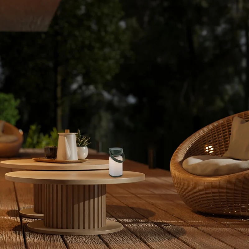 Rabalux decorative lamp, outdoor, IP44, 3W, green, Funes