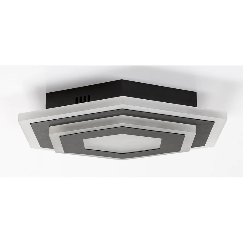 Rabalux Bitsi Hexagonal LED Lamp Ceiling Wall 23W Warm & Cold White Adjustable Fixture with Light Source Decorative Art Deco