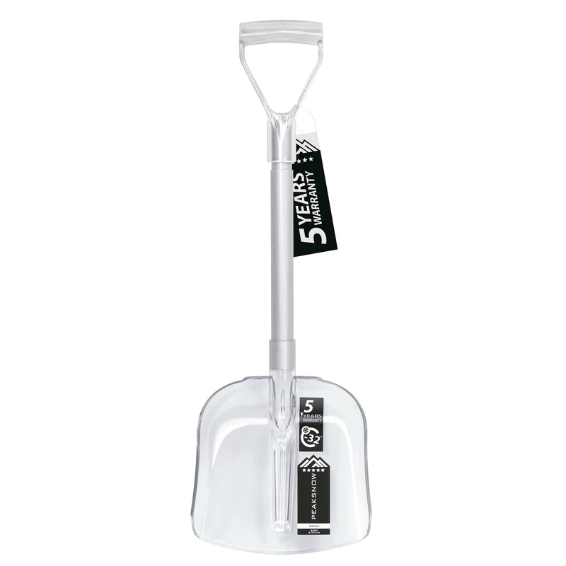 PROSPERPLAST MAKALU Foldable Car Snow Shovel Anodized Aluminium Polycarbonate