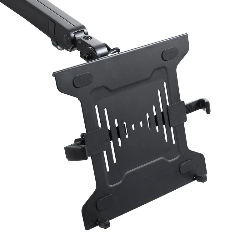 Maclean MC-813 Dual Monitor Bracket Desk Mount Holder For Monitor & Laptop 17" - 32" 8kg VESA Universal