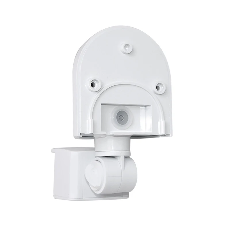 Maclean wall-mounted motion and dusk sensor, 180°, max. 1200W, black and white, MCE25