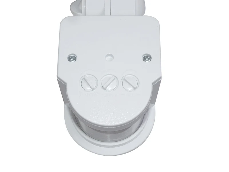 Maclean wall-mounted motion and dusk sensor, 180°, max. 1200W, black and white, MCE25