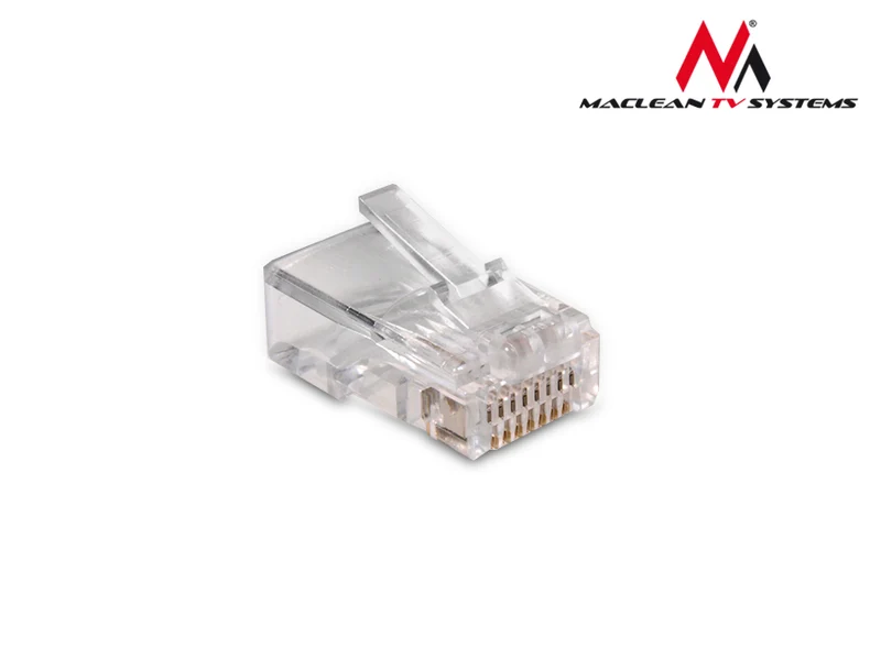Maclean MCTV-663 Modular RJ45 Connectors 100 pieces