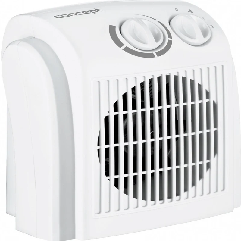 Electric Fan Heater 1500W Cold Air Function Heating Overheating Protection Portable