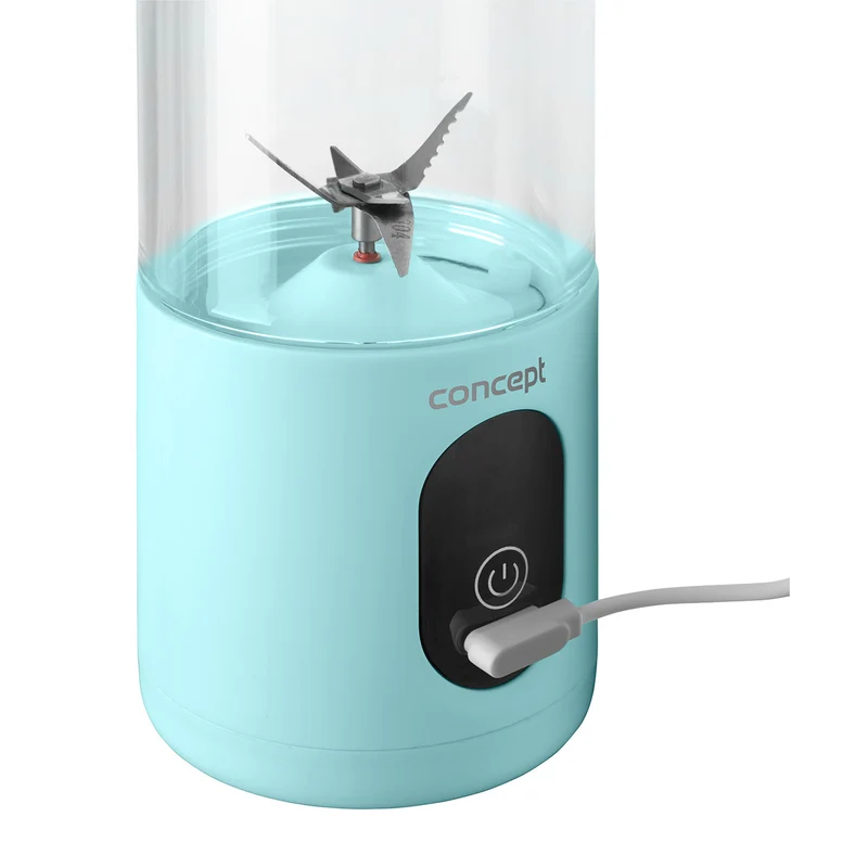 Concept personal blender, 600 ml, rechargeable Li-Ion, blue, FitMaker SM4002