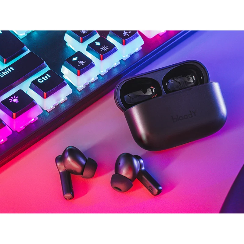 A4TECH Wireless Headphones, Bluetooth 5.0, BLOODY TWS M30 Black