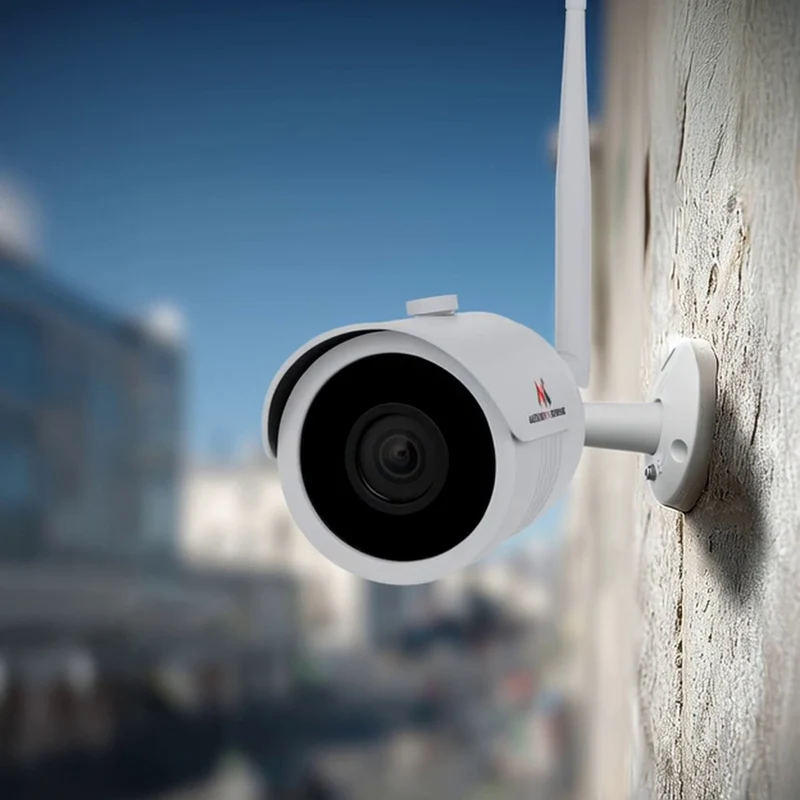 IPC WiFi Security Camera IP67 Night Surveillance CMOS Sensor App LED ONVIF
