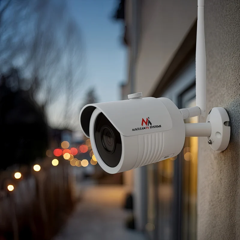 IPC WiFi Security Camera IP67 Night Surveillance CMOS Sensor App LED ONVIF